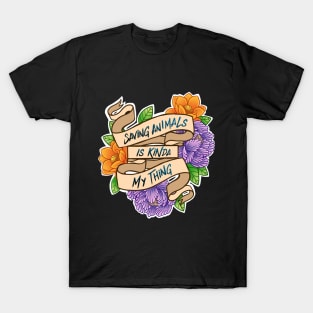 Saving Animals T-Shirt